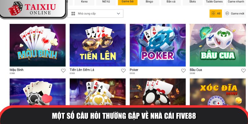 Câu hỏi thường gặp 